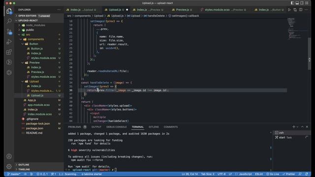 Проект загрузка файлов в облако. React, SCSS, Firebase смотреть онлайн
