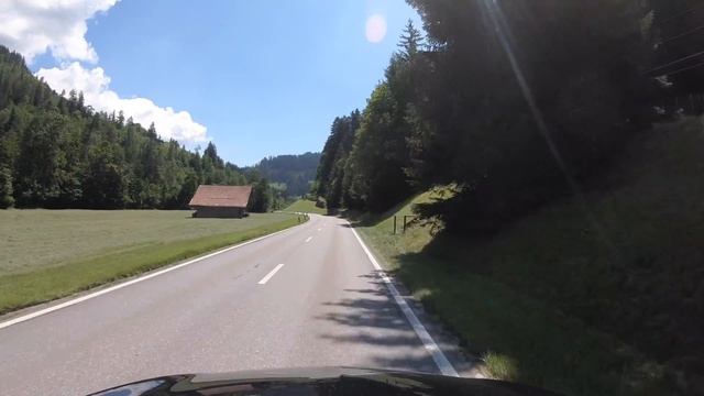 Driving Switzerland In 4K - Road Trip From Spiez To Gstaad