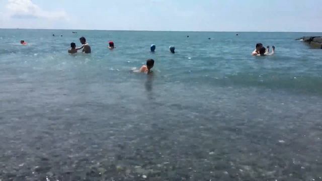 Адлер 7.07.18т тёплое моречко