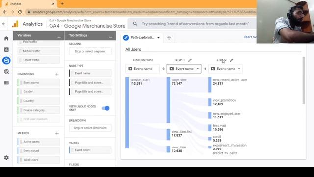 Practical Guide Path Exploration Analysis Report In Google Analytics 4 | Part 6 | Urdu Hindi смотреть онлайн