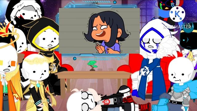 Sans aus reacts to aphmau(???/ep 38)season 3(read des) смотреть онлайн