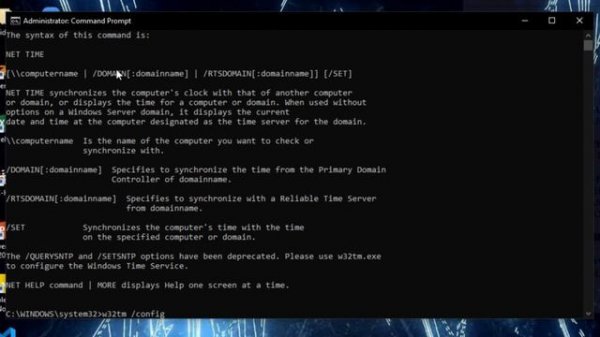 Konfigurasi NTP Server Windows 10
