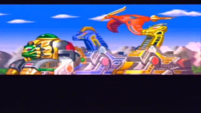Mighty Morphin Power Rangers: The Fighting Edition Game Sample - SNES смотреть онлайн