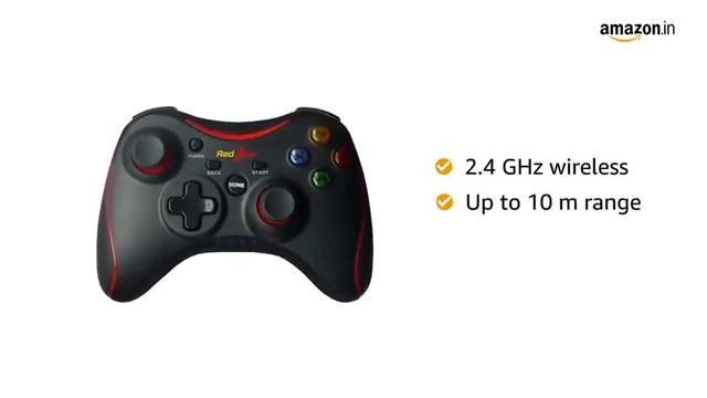 Redgear Pro Wireless Gamepad Compatible With Windows 7-8-8.1-10 Only смотреть онлайн