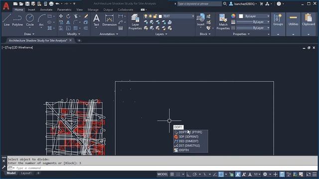 Architecture Shadow Study for Site Analysis in Autocad (3/3) смотреть онлайн