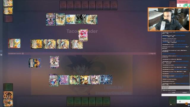 DBS CARD GAME CORE TCG TOURNAMENT! Playing The New Cards смотреть онлайн