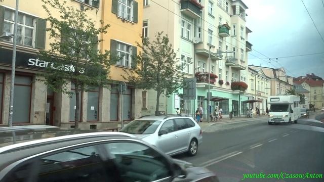 Троллейбусы в Марианских Лазнях, маршрут 5 / Trolejbusy w Mariańskich Łaźniach, linia 5