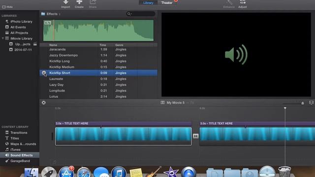 iMovie Tutorial 10.0.2: Adding Transitions & Sound Effects (Part 2) смотреть онлайн