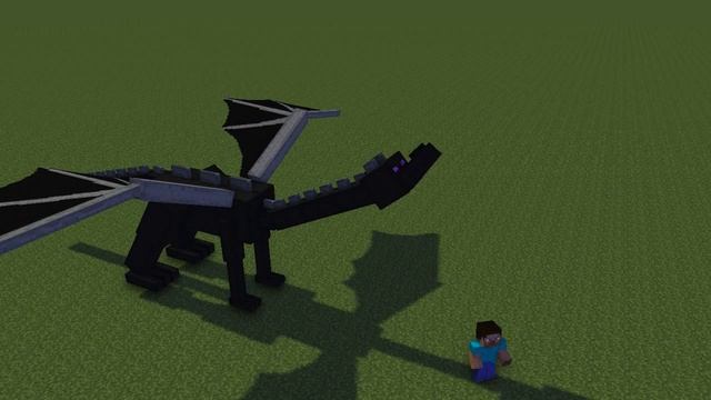 ЭНДЕР ДРАКОН И СТИВ - майнкрафт анимация 3 смотреть онлайн