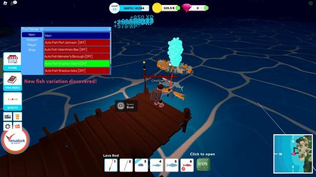 Fishing Simulator Script GUI | New Auto Farm | Infinite Money And Level смотреть онлайн
