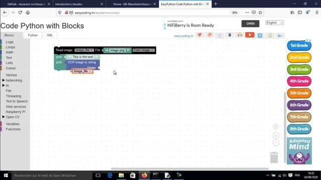 Easy OpenCV tutorial 9: Text recognition (OCR) with Tesseract смотреть онлайн