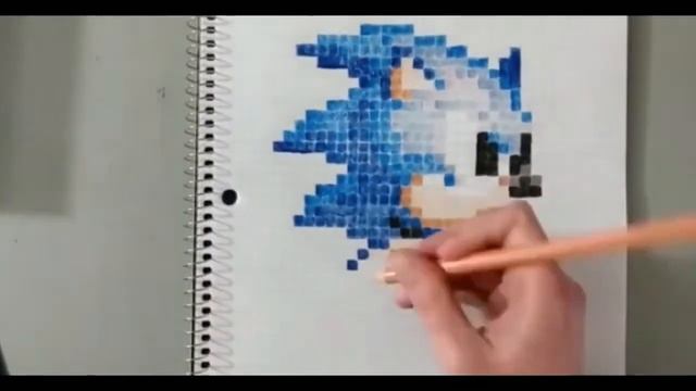 Drawing Classic Sonic The Hedgehog (Sonic Superstars / Sonic Mania / Sonic Origins)