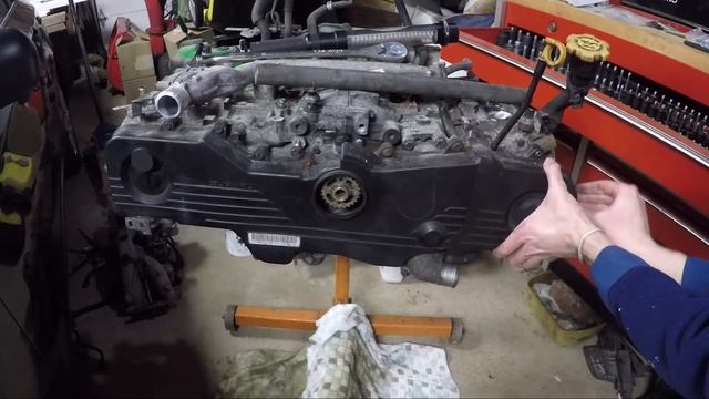 Tearing apart Subaru Engine?! смотреть онлайн