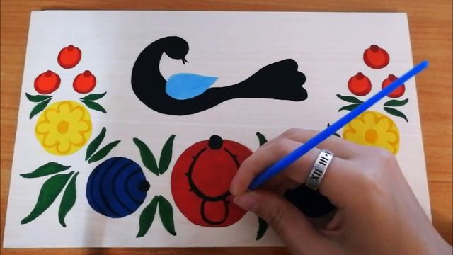 Мастер-класс "Городецкая роспись по дереву" смотреть онлайн