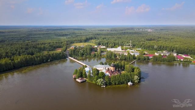 Свято-Введенский островной монастырь. г. Покров. смотреть онлайн