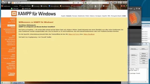 Windows: Webserver (apache), FileZilla- und Mysql-Server erstellen (Xampp) - TheTutorial.de смотреть онлайн