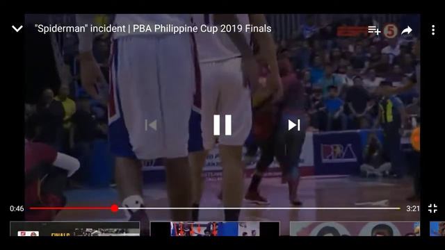 SPIDERMAN NANGGULO PBA (san miguel beermen vs magnolia game 5) смотреть онлайн