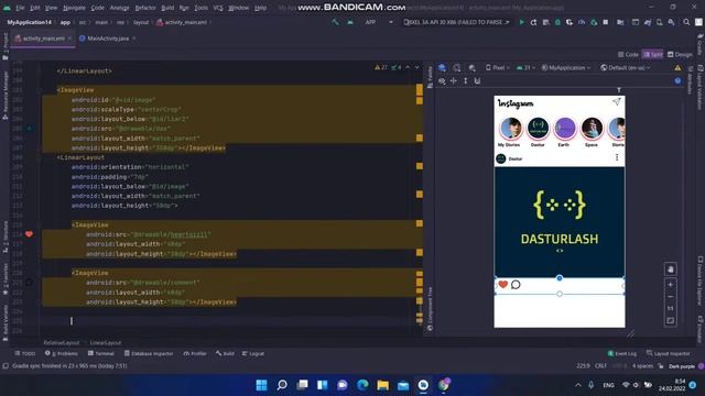 Instagram, Design, Developer, Java, Android Studio, Dasturlash Dasturchilar, Music By Billi Elish смотреть онлайн