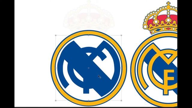 How to Create Real Madrid CF Logo - Photoshop смотреть онлайн
