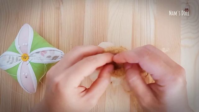 Бесплатный курс "Вальдорфская карманная кукла". Формирование головы. Паричок. смотреть онлайн
