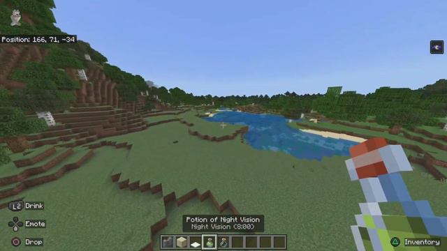 Super EASY X-RAY GLITCH in Minecraft Bedrock Edition 1.20.51 смотреть онлайн