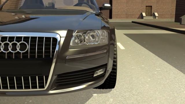 Audi A8L W12 - animation смотреть онлайн