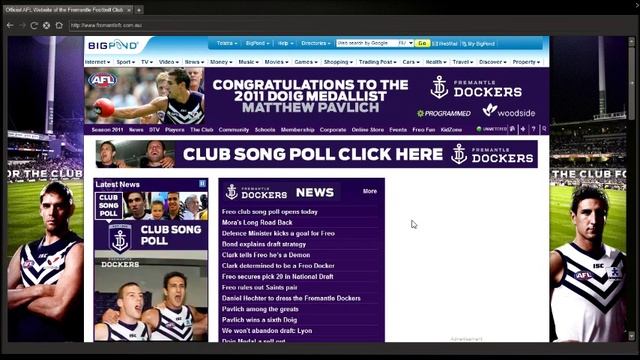 New Fremantle Dockers Theme Song (Eskimo Joe: FREO) смотреть онлайн