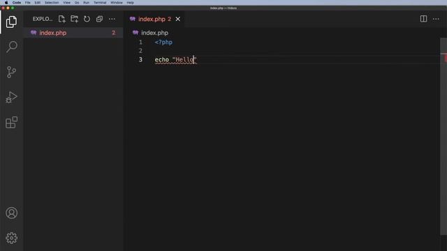 PHP for Beginners - Lesson 2 - Hello World смотреть онлайн