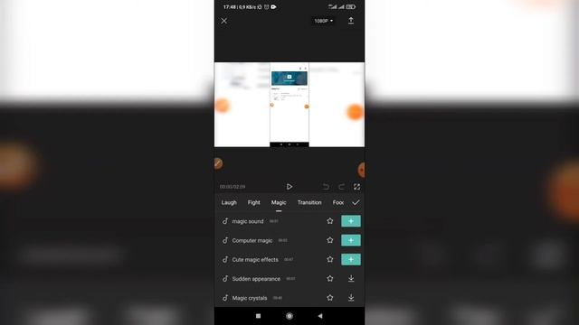 Как добавить звуковые эффекты в Capcut? Звуки в Кап Кут смотреть онлайн