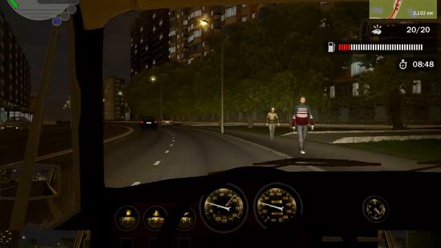 City Car Driving / Тяжелый День / 3 звезды 100% смотреть онлайн