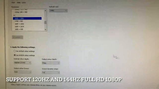 HDMI TO DVI D Dual Link 24+1 Test 4K 60Hz - Full HD 1080P 120 Hz To 144 Hz