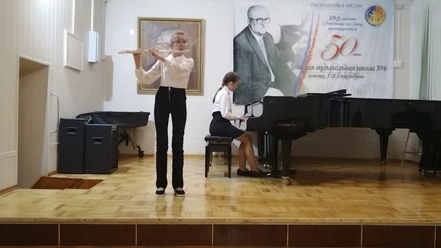С. Рахманинов "Итальянская полька", исп. Чашникова Е. и Евстратенко Д. смотреть онлайн