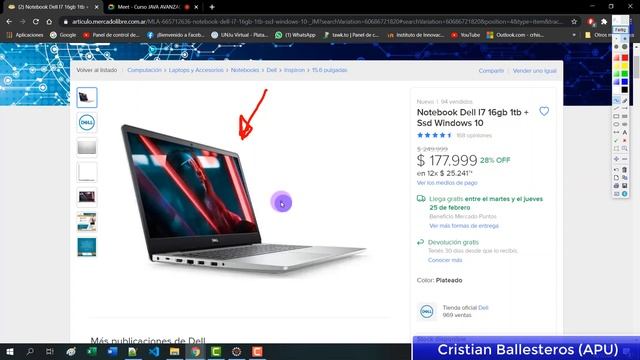 Clases y Objetos en JAVA Crear Objeto Constructor método setter getter toString en JAVA Ej:Compu 1/ смотреть онлайн