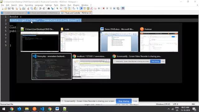 LARAVEL CRUD Demo Part 1 смотреть онлайн