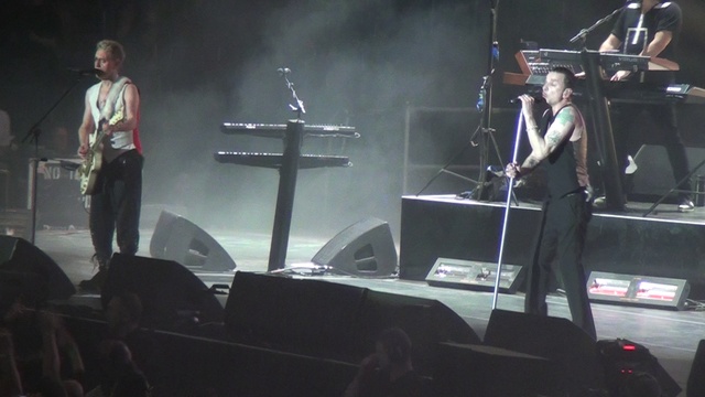 Depeche Mode - Never let me Down Again @live in Riga 20.02.2018 смотреть онлайн