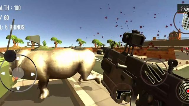 Wild Zoo Animals Hunting City #9 (Level 9-12) - Android Gameplay смотреть онлайн