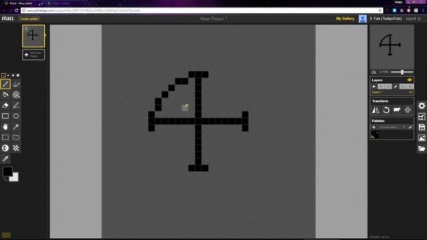 How to Create Pixel Art and Animations with Piskel Tutorial 9 - Drawing Circles