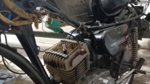 Ремонт Минск 125 часть 3. Пытаемся завести