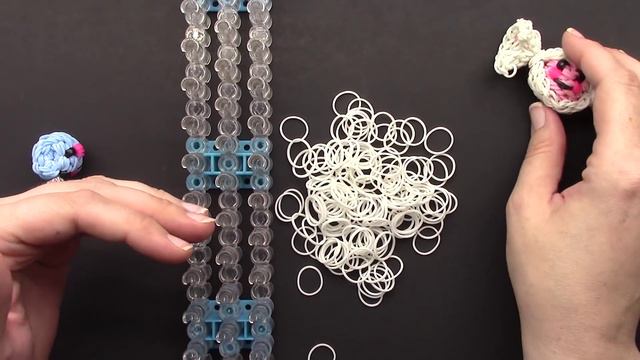 Happy Salt Water Taffy Tutorial by feelinspiffy (Rainbow Loom) смотреть онлайн
