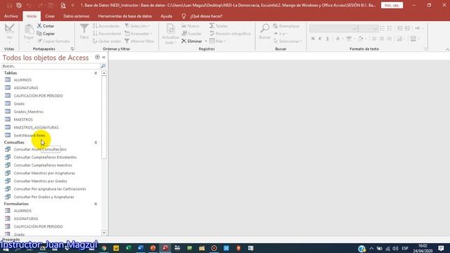 Como crear un Panel de Control en Access 2019 смотреть онлайн