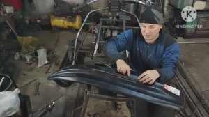 Самодельный снегоход. Подрезы для лыж. Дешево, прочно, долговечно.