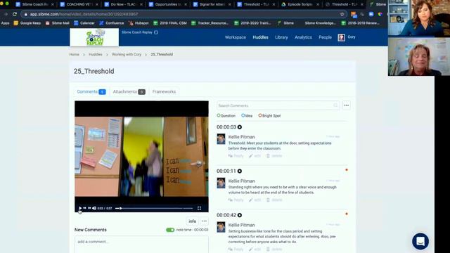 S01E09 | Teacher Systems and Routines - Threshold with Kellie Pitman | Sibme Coach Replay Show смотреть онлайн