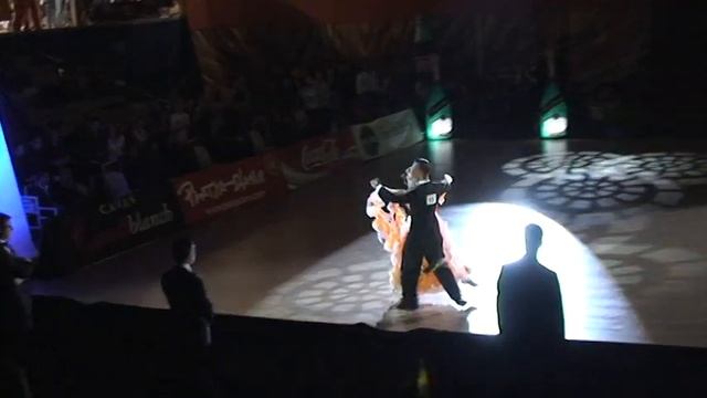 World 10-Dance Championships 2009 Solo Quickstep - Andrei Zaitsev & Anna Kuzminskaja смотреть онлайн