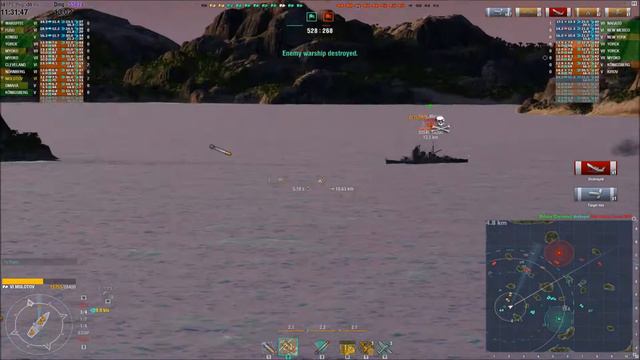 World of Warships - Molotov - 2,507 Base XP, 6 Kills, 154.7K Dmg смотреть онлайн