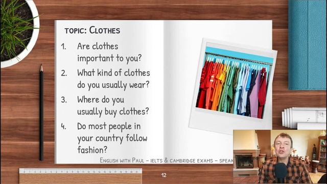 Improve your speaking - IELTS Speaking Part 1 - Common Topics and Questions смотреть онлайн