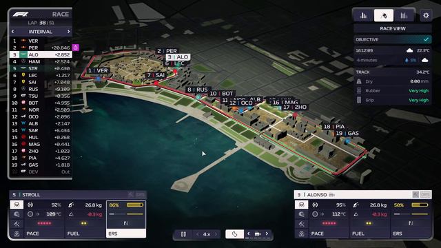 Last Season Race Moments Before Q1 - F1 Manager 2023 смотреть онлайн