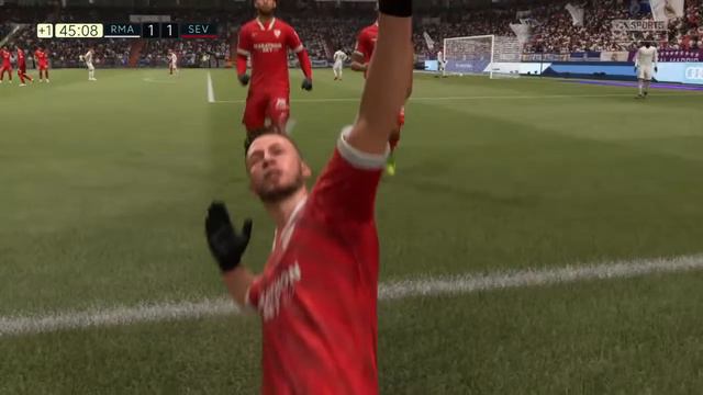 FIFA 21 ,Laliga Real Madrid vs Sevilla смотреть онлайн
