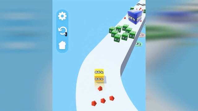 Jelly Run 2048 ((45 Lvl)) 81 MILLION Cube