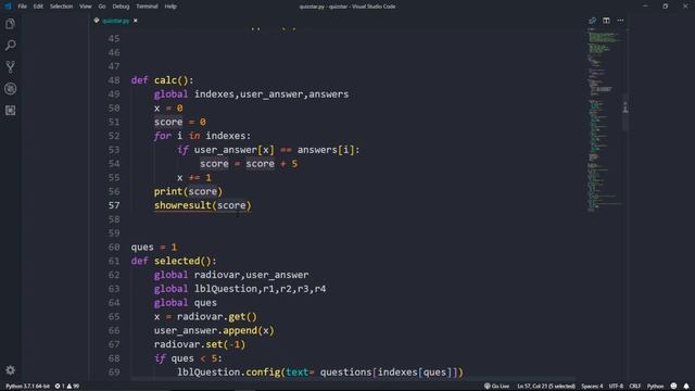 Finalizing The Quiz Project | #Tkinter #Project in Hindi By Desi Programmer смотреть онлайн