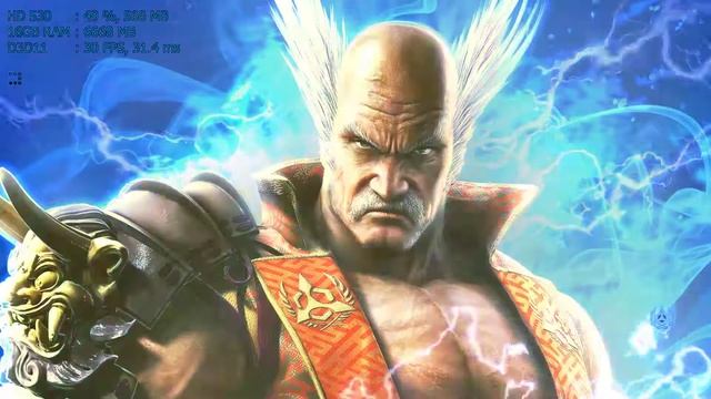 Intel HD Graphics 530 I Tekken 7 I 1080P I Low Preset I Gameplay смотреть онлайн